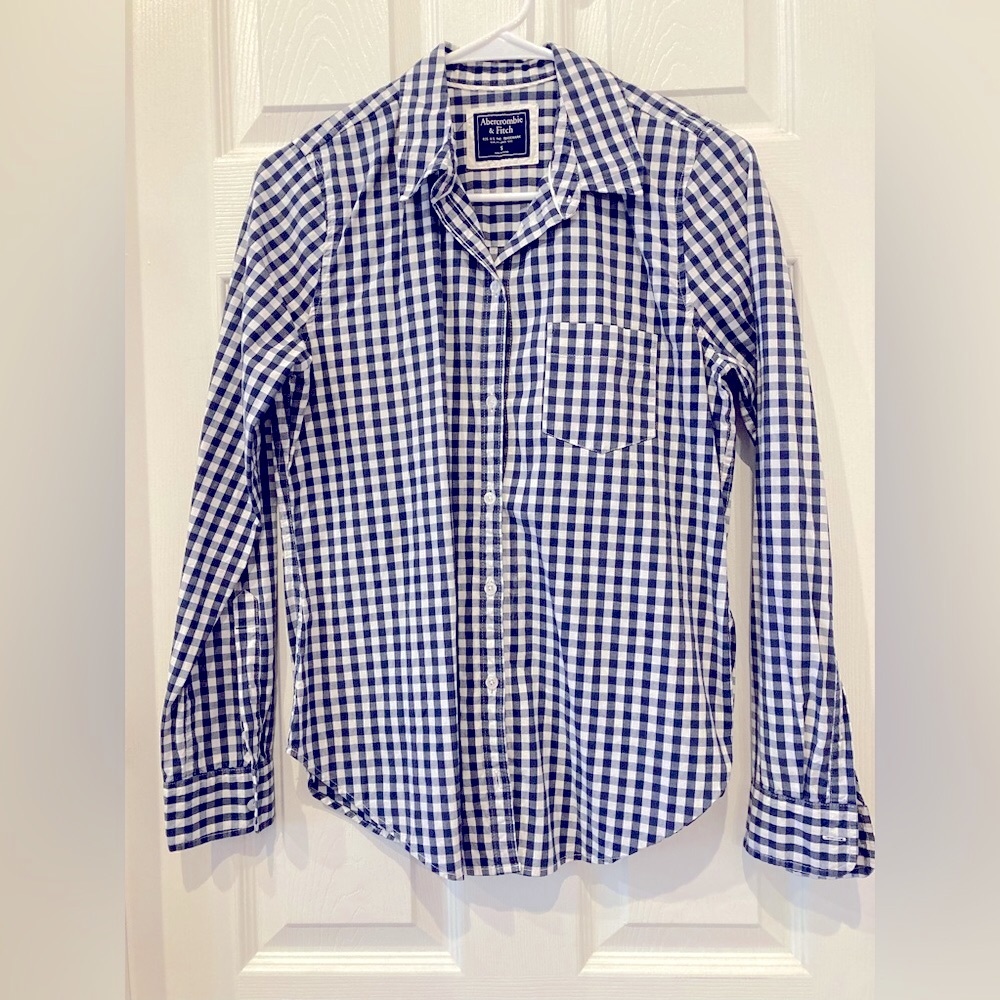 Abercrombie & Fitch Gingham Button Up Shirt